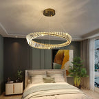 Crystal Chandelier: Luxury Pendant Lamp for Living Room and Bedroom
