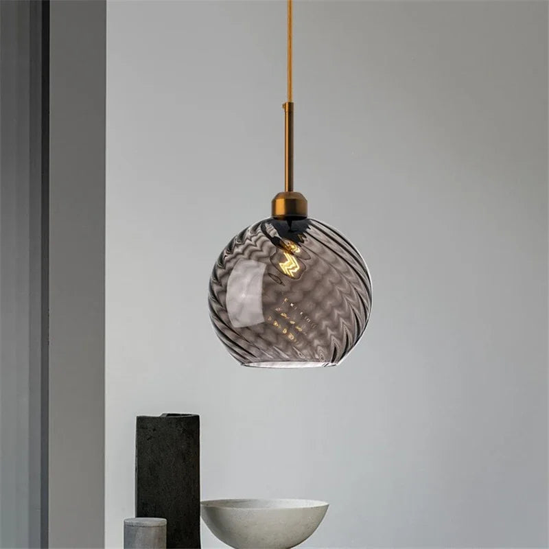 Modern LED Glass Pendant Lights for Home Decor and Ambiance
