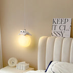 Bear Bedroom Wall Lamp: Modern Chandelier for Living Room, Study & Dining Room