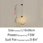 Modern LED Pendant Lights for Living Room Bedroom Bar Decor Lighting