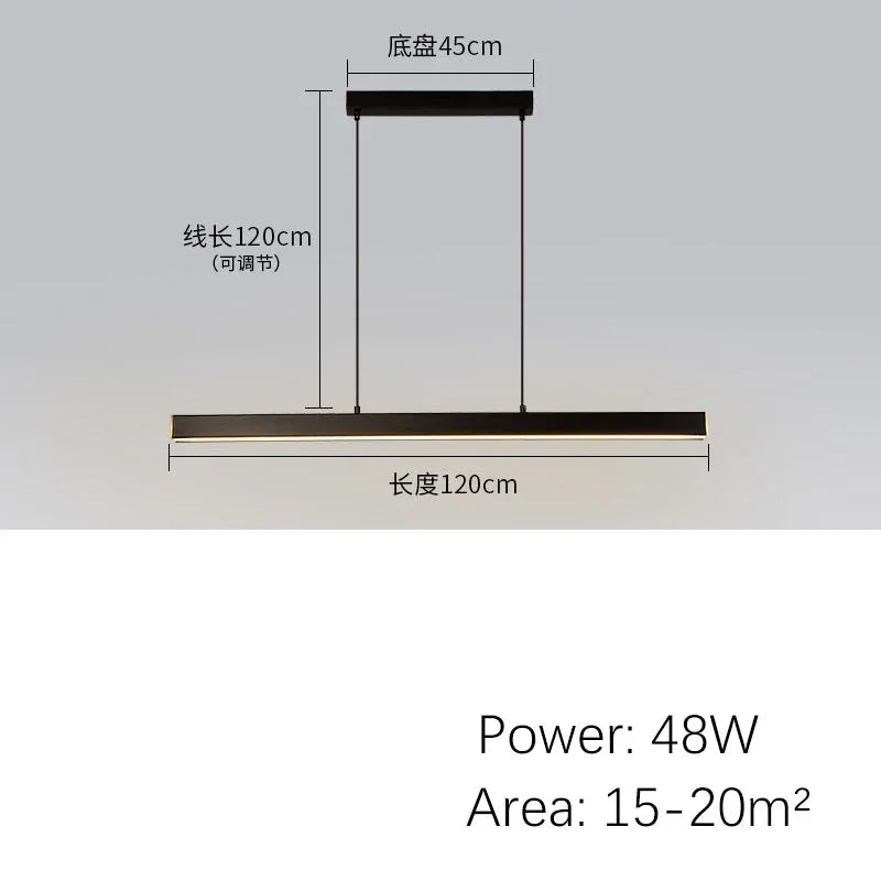 Modern LED Chandelier for Dining Room Indoor Lighting Decor