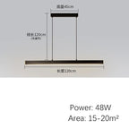 Modern LED Chandelier for Dining Room Indoor Lighting Decor