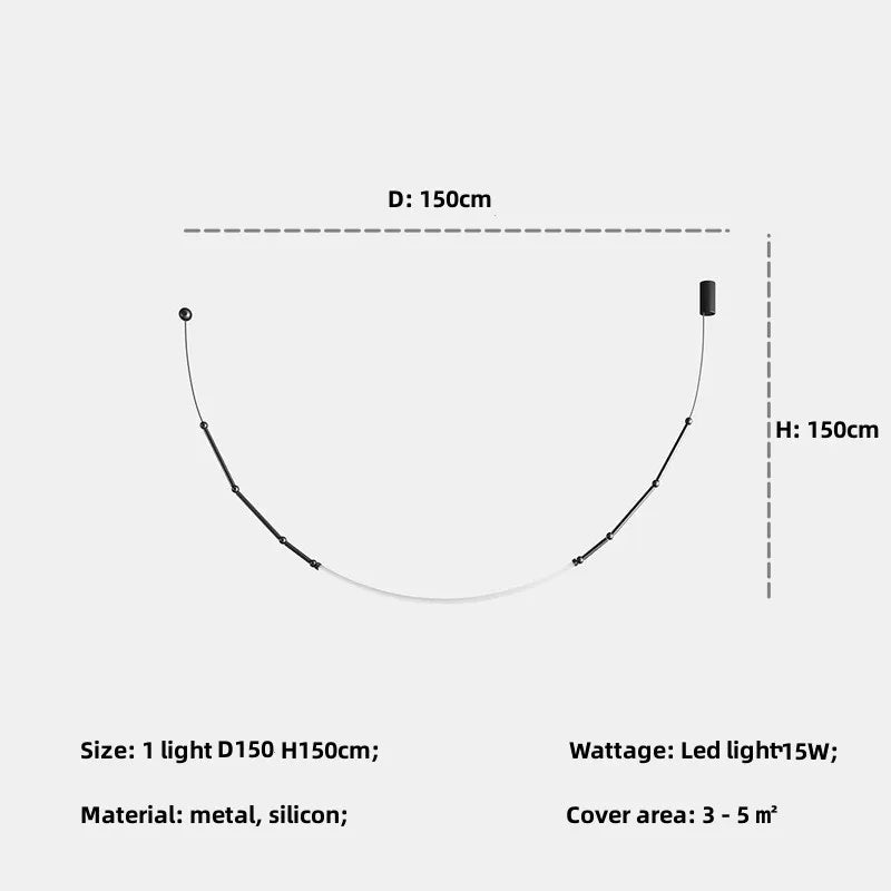 Bamboo Pendant Lights: Nordic Loft Stair LED Luminarias for Minimalism Decor