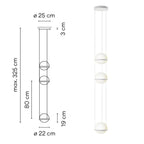 Modern Plant Chandeliers Nordic DIY Sky Garden LED Pendant Lamps Home Decor Fixtures