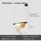 Nordic Minimalist LED Chandelier for Dining Room Table Pendant Lights