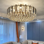 Crystal Chandelier: Post Modern Luxury Light for Living Room, Bedroom, Kitchen & Dining Room