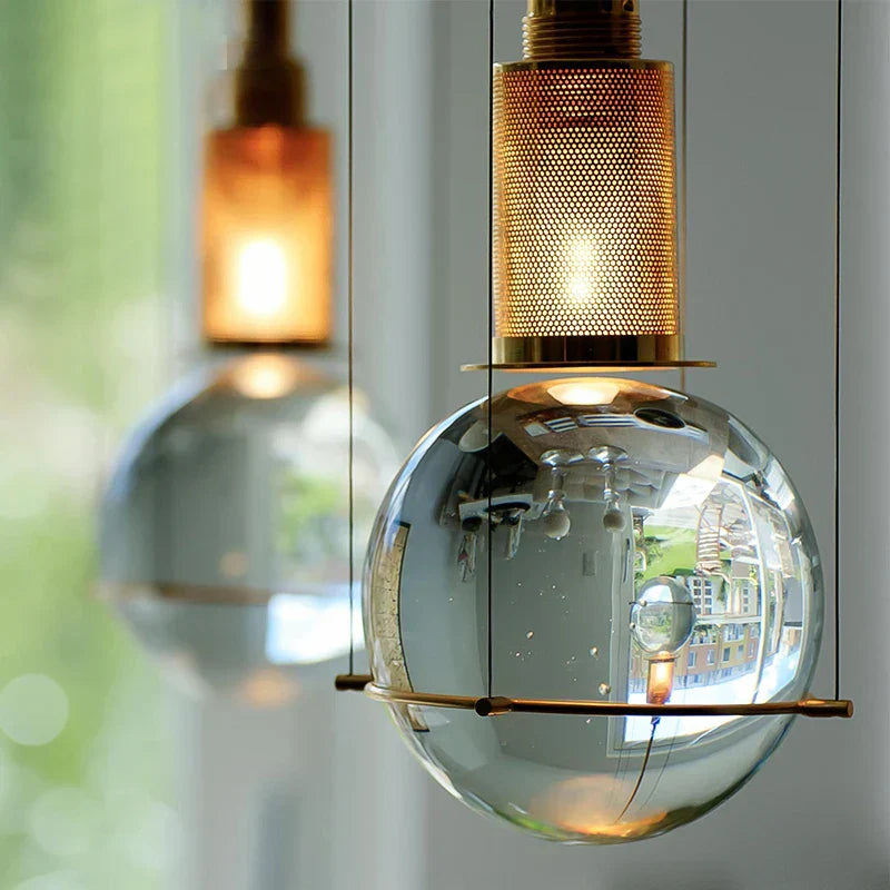 Crystal Ball LED Pendant Lights - American Design for Indoor Lighting