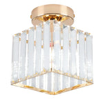 Gold Iron Cage Ceiling Light Modern Nordic Decor Retro Loft Fixture E27