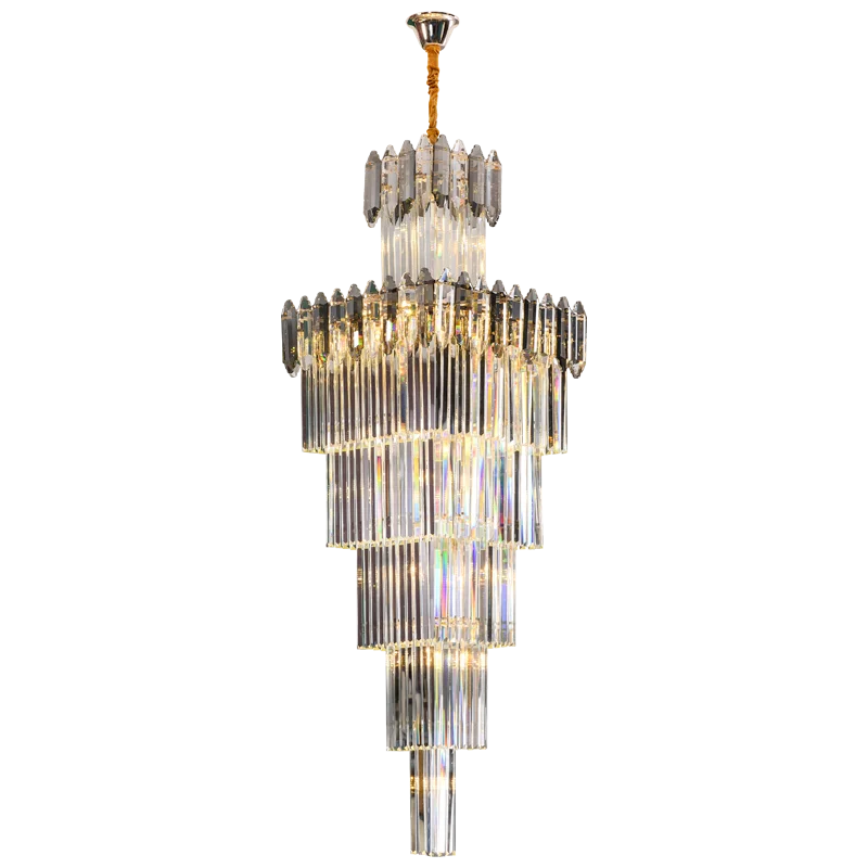 Crystal Chandelier: Elegant Light Fixture for Luxury Interiors