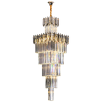 Crystal Chandelier: Elegant Light Fixture for Luxury Interiors