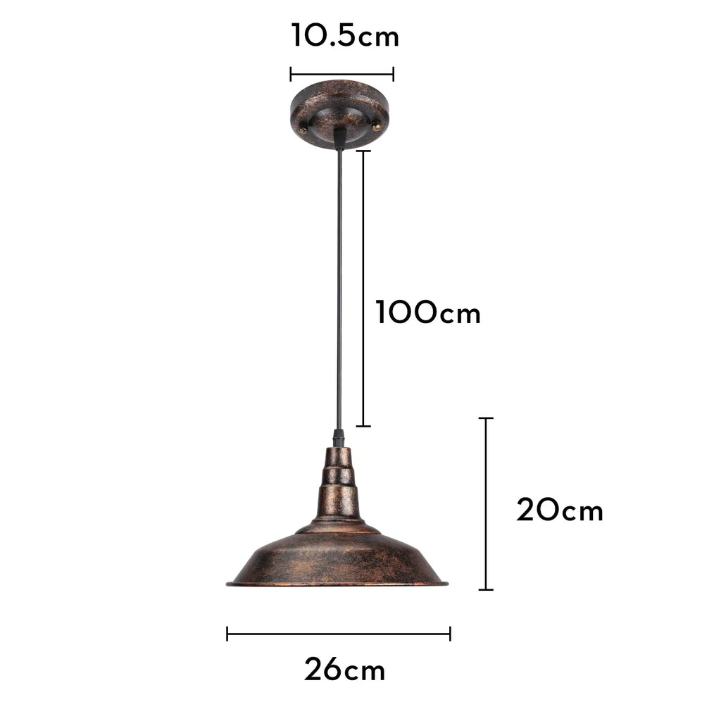 Rustic Metal Chandeliers: Vintage Industrial Pendant Lights for Home, Restaurant, Bar