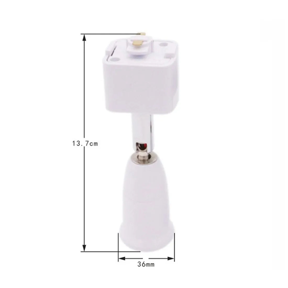 Dimmable LED Ceiling Track Lighting Fixture for Highlighting Art & Exhibitions