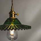 Nordic Flower Glass Pendant Chandeliers for Restaurant Cafe Hotel Decoration