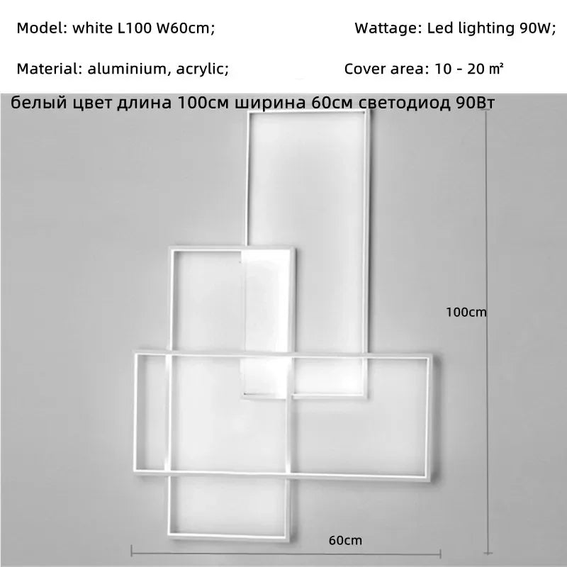 Nordic LED Wall Lamp Dimmable Ceiling Light for Bedroom Foyer Indoor Decor