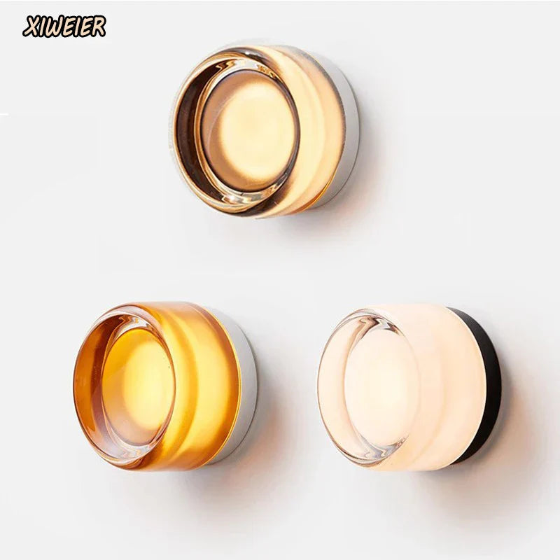 Modern Luxury Wall Lamp for Corridor Bedside Mirror, Designer Balcony Ceiling Light