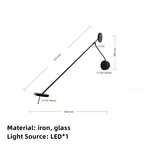 Minimalist Rotatable LED Chandelier: Nordic Design for Bedroom, Dining Room, Kitchen