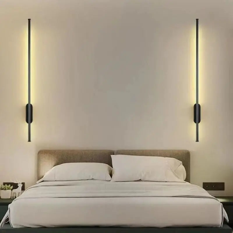 Linear Tube LED Wall Lamp for Modern Interior Decor