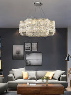 Luxury Crystal Chandelier by | Modern Living Room Pendant Lamp