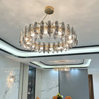 Crystal Chandelier: Luxury Nordic Post-modern Design for Living Room, Bedroom, Dining Room