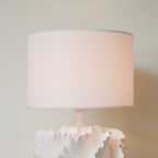 Sculptural Shell Inspired Table Lamp