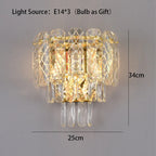 Crystal LED Ceiling Chandelier: Modern Dimmable Lighting Fixture for Stylish Home Decor