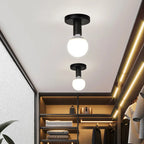 Industrial LED Ceiling Light: Modern Retro Loft Plafonniers for Living Room Kitchen Cage Home Decor