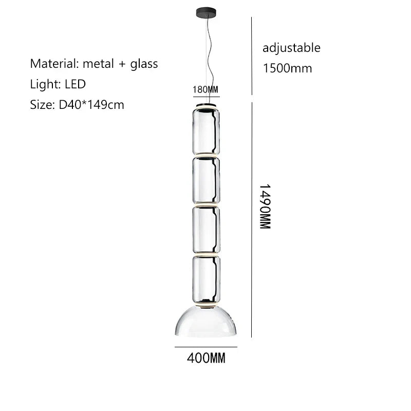 Nordic Minimalist Chandelier Led Pendant Light by for Home Decor and Lighting Fixtures