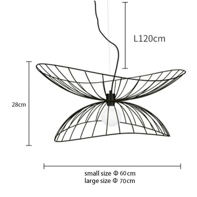 Nordic Iron Pendant Lights for Kitchen Island, Bedroom, and Dining Room
