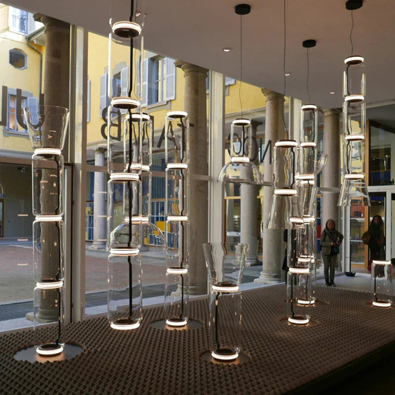 Nordic Minimalist Chandelier Led Pendant Light by for Home Decor and Lighting Fixtures