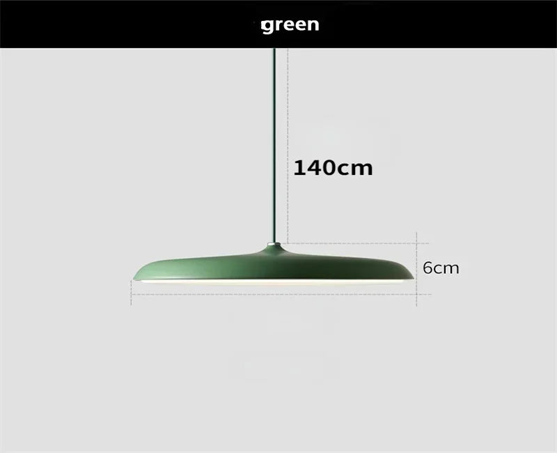 UFO Metal LED Pendant Light - Modern Art Design for Kitchen, Dining Room & Living Room