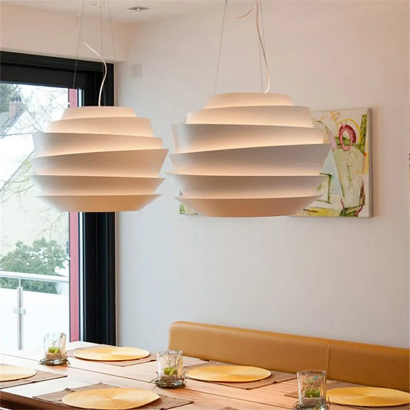 Le Soleil Pendant Lamp: Nordic Style Retro Decor Light for Home, Bedside, or Restaurant