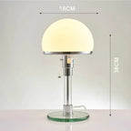 Glass Table Lamp - Modern Nordic Design for Bedroom and Living Room