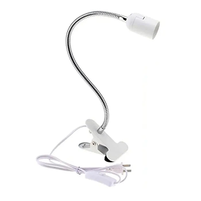 Clip on Desk Light for Bed Headboard with Switch