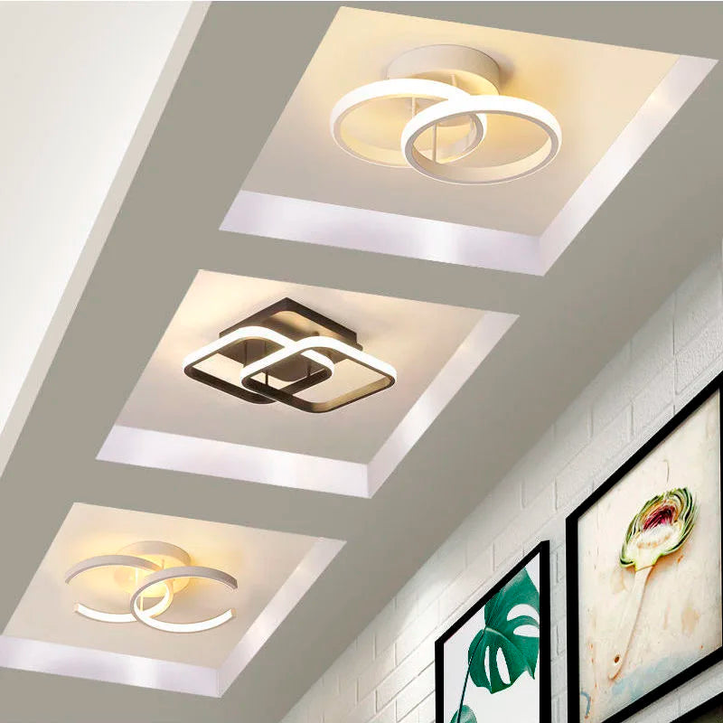 LED Ceiling Lights: Modern Home Lighting for Bedroom Living Room Corridor Balcony