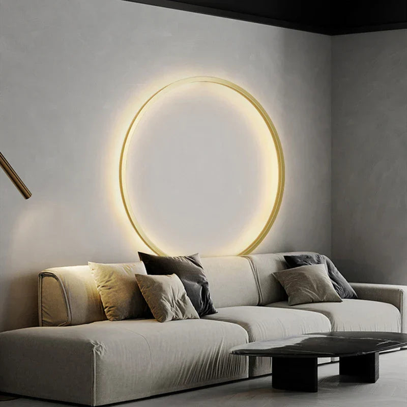 Moon LED Wall Lamp Modern Minimalist Nordic Decor Sconce Fixtures