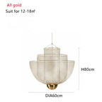 Meshmatic Grid Ceiling Chandelier Dimmable Led Indoor Lighting