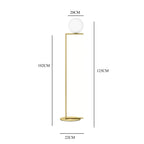 Glass Ball LED Chandelier Light Lamparas Bedside Night Light Decor