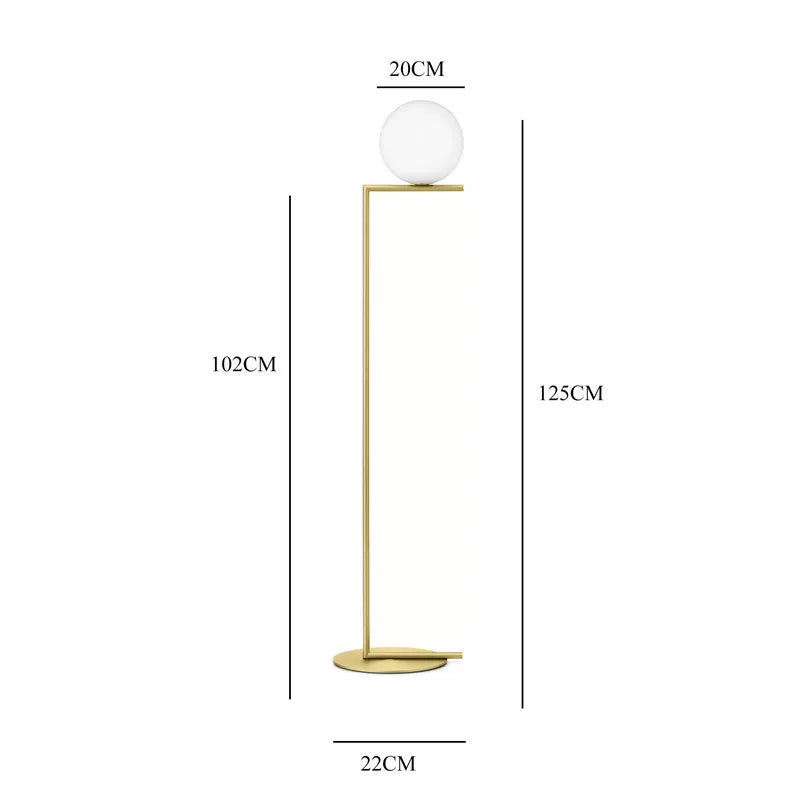 Glass Ball LED Chandelier Light Lamparas Bedside Night Light Decor