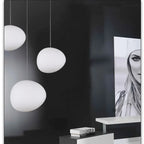 Gregg Glass Pendant Lights for Living Room, Bedside, Modern Round Ceiling Lamps