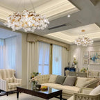 Crystal Branch Ceiling Chandelier | Indoor Dining Living Room Light Fixture