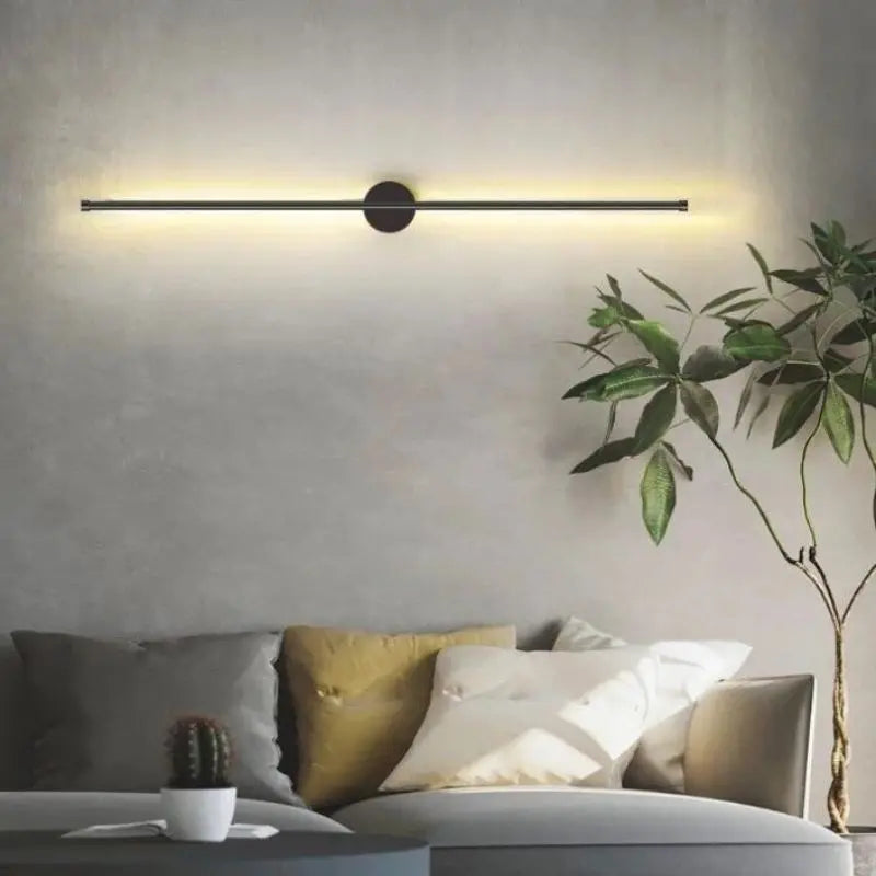 Linear Tube LED Wall Lamp for Modern Interior Decor