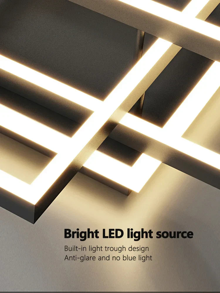 Modern Nordic Ceiling Lamp Living Room Lighting Combination