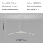 Modern Nordic LED Chandelier for Dining Room Island, Office, and Living Room