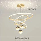 Nordic Dining Pendant Lamp for Living Room Ceiling Chandelier Lighting