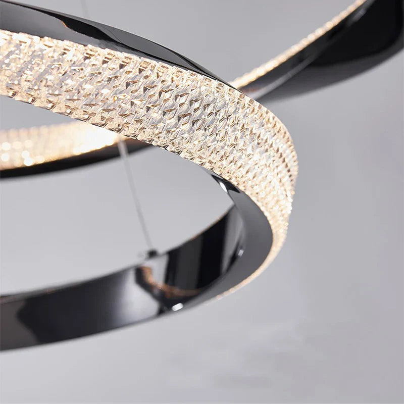 Modern Designer Circular Pendant Lamp for Living, Dining, and Bedroom