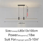 Modern LED Pendant Lights Dining Room Bar Counter Chandelier