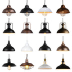 Loft Pendant Light Industrial Hanging Lamp Nordic Retro Home Decor E27