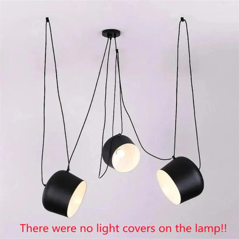 Industrial Spider Pendant Lamp for Living Room, Bedroom, Kitchen - Nordic Style