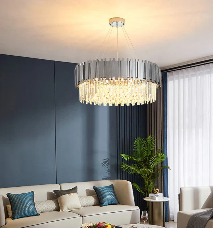 Classic Crystal Chandelier Pendant Light for Home Decor