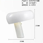 Snoopy Mushroom LED Table Lamp Modern Minimalist Children's Study Decor